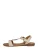 SUB55 Sandalen Plat Sandalen Plat – Beige –