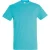SOLS Heren Keizerlijke Zwaargewicht T-Shirt met korte mouwen (Blauw Atol)