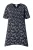 Ulla Popken Shirt  marine / wit