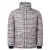 Aquascutum Active Puffer Beige Geruite Jas