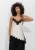 Haute L'Amitié Top Dames Naomi Asym Contrast Lingerie Top,