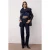 TRENDYOLMİLLA Dames Blauw Effen Recht Hoge taille Jeans