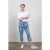 DIDI Travel Capri Journal In Offwhite With Blue Azur Fashion Prin