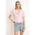 TRENDYOLMİLLA Dames Roze Effen Kort Getailleerd Blazers
