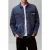 Calvin Klein Linen Utility Shirt Deep Current