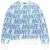 Money Unisex volwassen Zoom Ape Sweatshirt met ronde hals (Blauw)