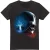 Star Wars Heren Obi Wan Kenobi Vader Poster T-Shirt (Zwart)