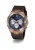 GUESS Analoog horloge ‘EQUITY’  navy / bruin / brons