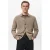 Mango Man vest met wol gebreid beige