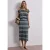 Street One Dames Midirok met zigzagpatroon in Groen