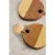 White Stuff Hammered Wooden Mix Earring Brown Multi