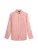 TOMMY HILFIGER Overhemd  donkeroranje / wit