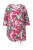 Ulla Popken Shirt  beige / groen / lichtroze / donkerroze