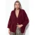 Geribbelde V-hals Knopen Cardigan