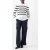 French Connection Lily Mozart Poplin Mix Top Winter White/moonles