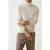 GUESS Jim Tn Swtr Light Oatmeal Heathe