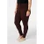 MS Mode legging met panterprint bruin