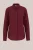 WE Fashion – Dames blouse met streep – Regular fit – Bordeauxrood –