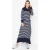 Trendyol Modest Dames Donkerblauw Maxi Lang Casual A-lijn Modest Jurken