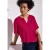 Street One Dames Blouse in effen kleur in Pink