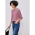Street One Dames Shirt in effen kleur in Roze