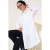 Lange Poplin Shirt met Knopsluiting