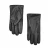 Mango Man leren handschoenen zwart