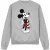 Disney Unisex volwassen mickey mouse sjaal kerstmis sweatshirt