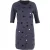 Mulberry mini-T-shirtjurk met sterrenversiering in marineblauw katoen