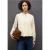 Street One Dames Corduroy blouse met koord in Beige