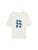 TOM TAILOR Shirt  blauw / wit