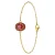 Lucardi Armband  goud / pink