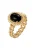 ELLI PREMIUM Ring ‘Vintage’  goud / zwart