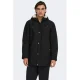 ONLY & SONS parka zwart