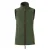Premier Dames/dames Artisan Fleece Gilet (Mosgroen/bruin)