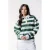 Colourful Rebel gestreepte sweater groen