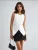 Hiccup Gilet  zwart / wit