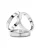 alberto cabale Sjaal ‘Bague 3’  zilver