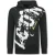 Top-Star Oversized hoodie met capuchon icon splatter