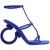 Salvatore Ferragamo Elina leren sandalen