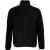 SOLS Heren Factor Gerecycleerd Fleece Jas (Zwart)
