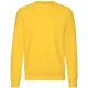 Fruit Of The Loom Kinder Unisex Premium 70/30 Sweatshirt (pak van 2) (Zonnenbloem Geel)