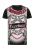 CIPO & BAXX Shirt  rood / zwart / wit
