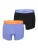 Happy Shorts Boxershorts  lila / oranje / zwart / wit