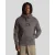 Lyle & Scott geborduurd logo gunmetal pull-over hoodie