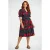 GREAT LOOKS midi jurk met bloemenprint