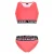 SuperRebel crop bikini Carmel rood