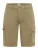 Brax korte broek khaki normale fit katoen cargo