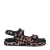 Sacha sandalen met panterprint beige/zwart