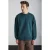 Oversized sweatshirt met ribstructuur en ronde hals